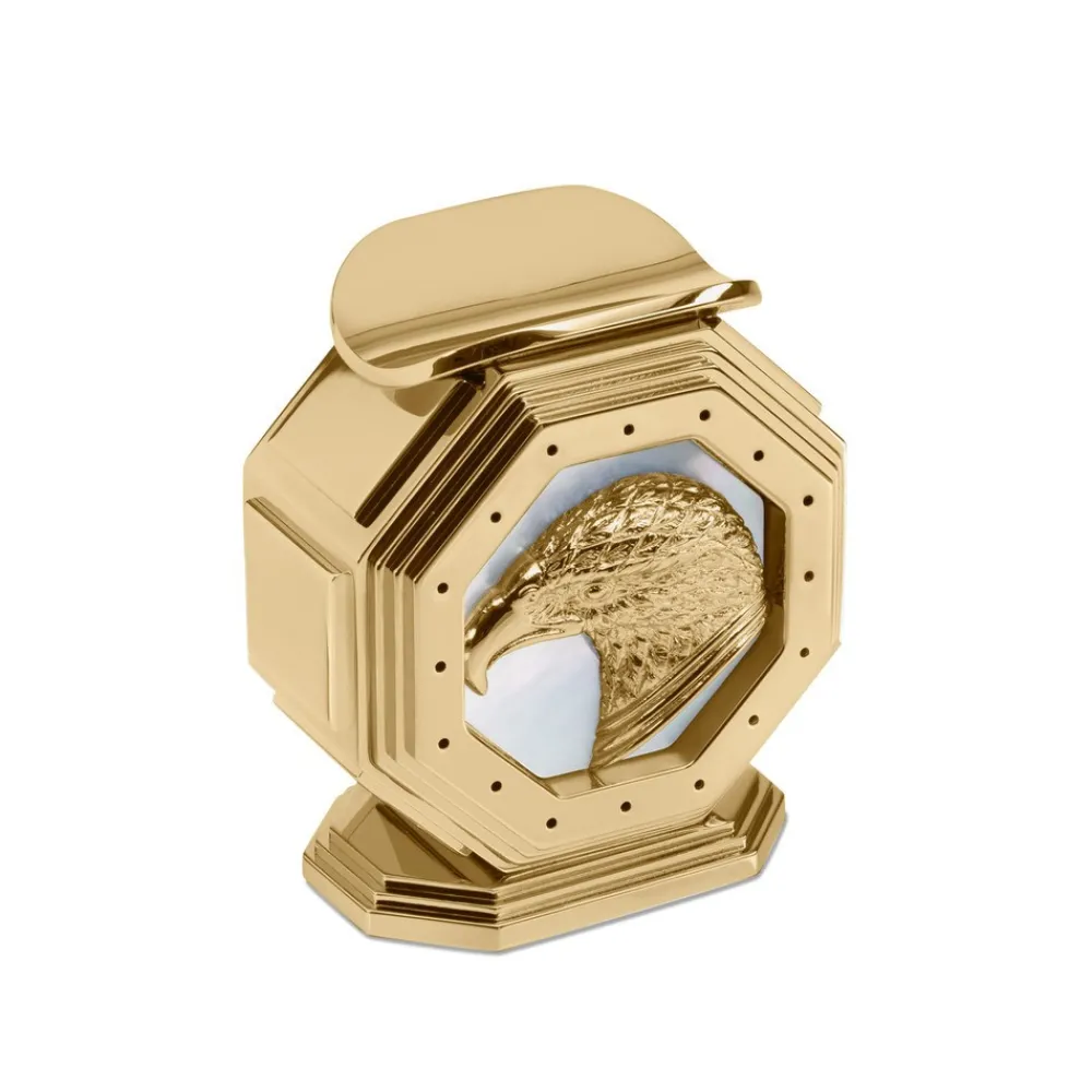 Sale Gold Cigar Holder With Mother Of Pearl Details Cigar Accessories