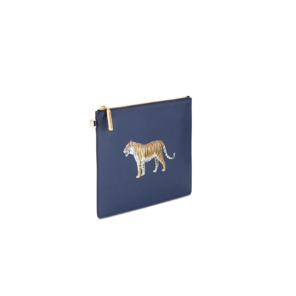 Best Sale Hand Painted Calfskin Document Holder Bag Small Leather Goods