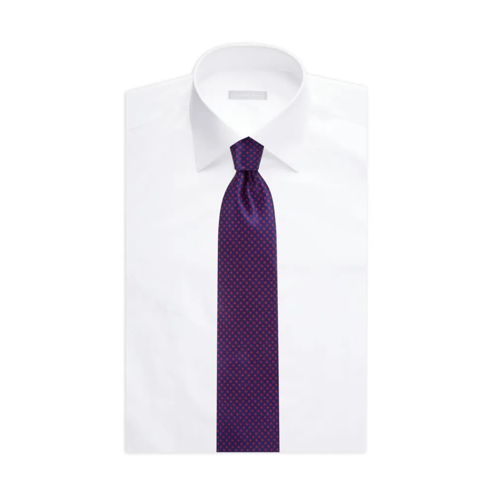 Flash Sale Hand Printed Silk Tie Ties