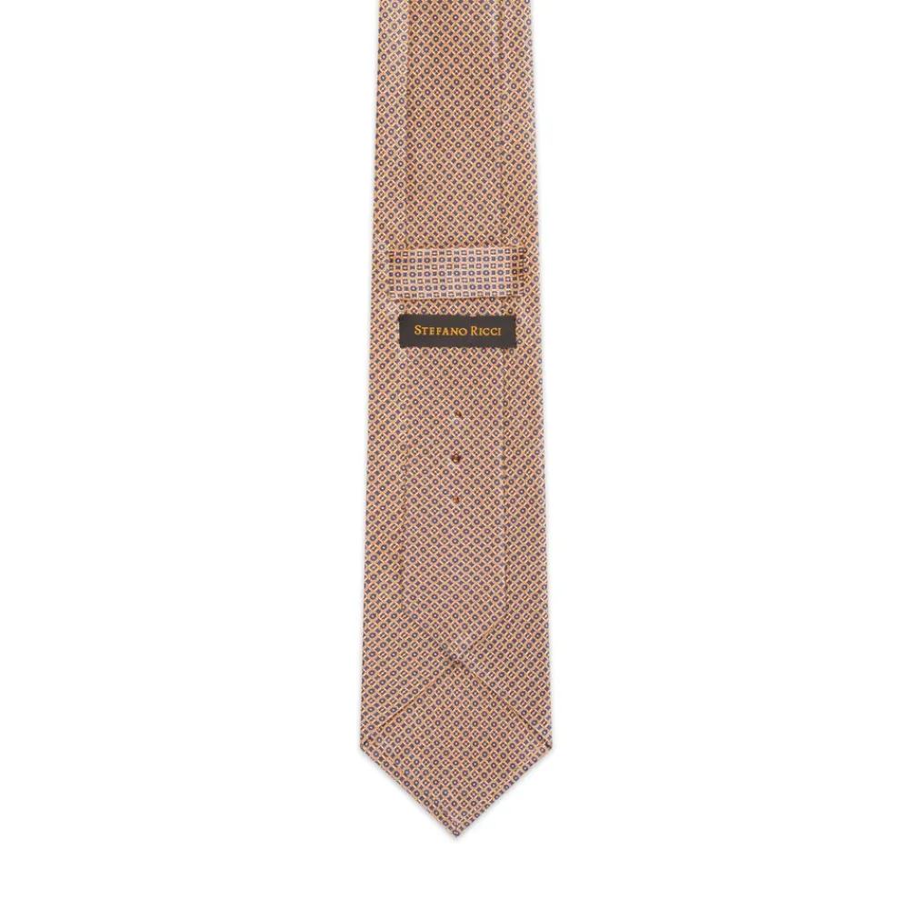 Sale Hand Printed Silk Tie Ties