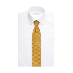 Outlet Hand Printed Silk Tie Ties