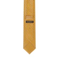 Outlet Hand Printed Silk Tie Ties