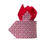 Outlet Hand Printed Silk Tie Set Ties