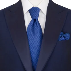 Online Hand Printed Silk Tie Set Ties