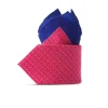 Outlet Hand Printed Silk Tie Set Ties