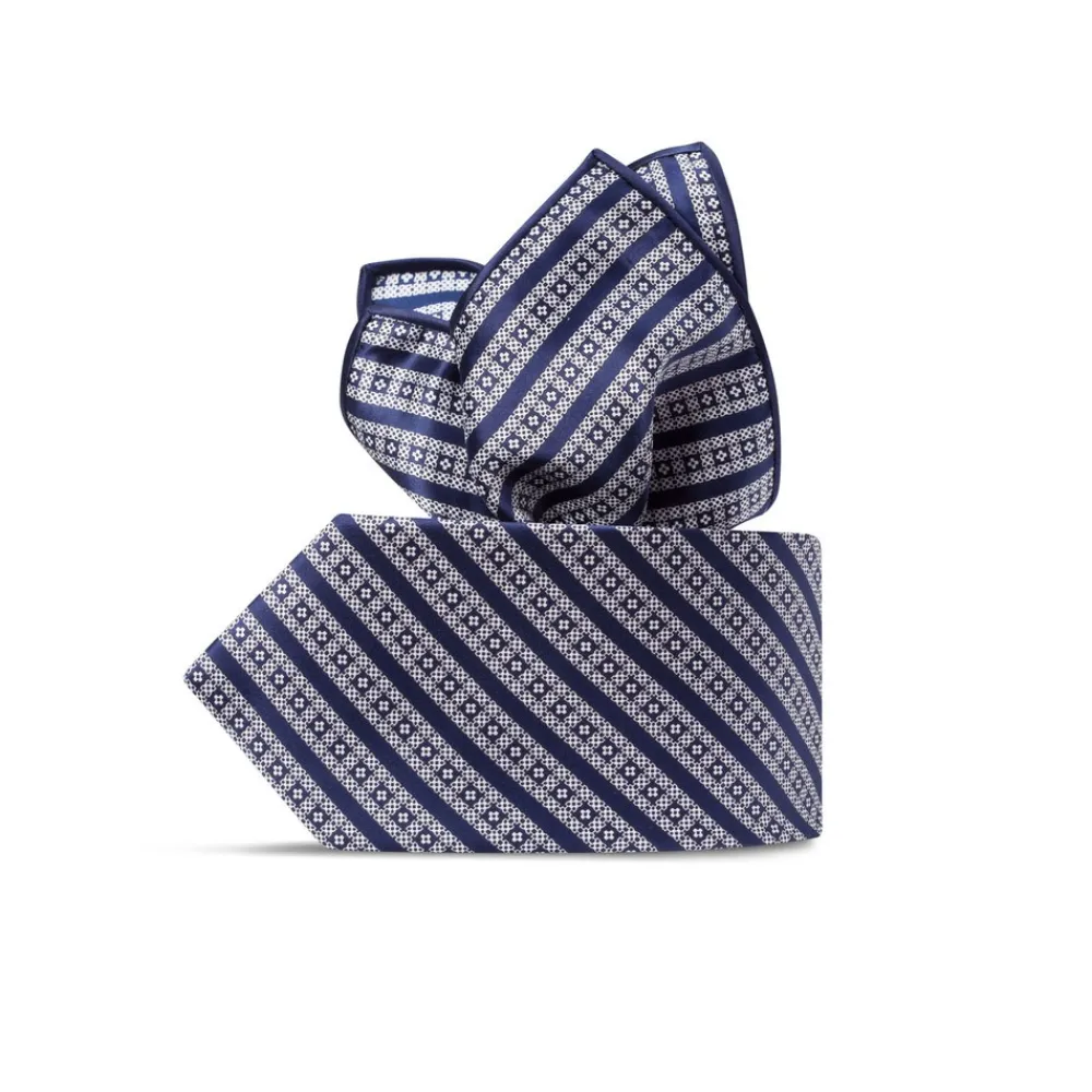 Fashion Hand Printed Silk Tie Set Ties