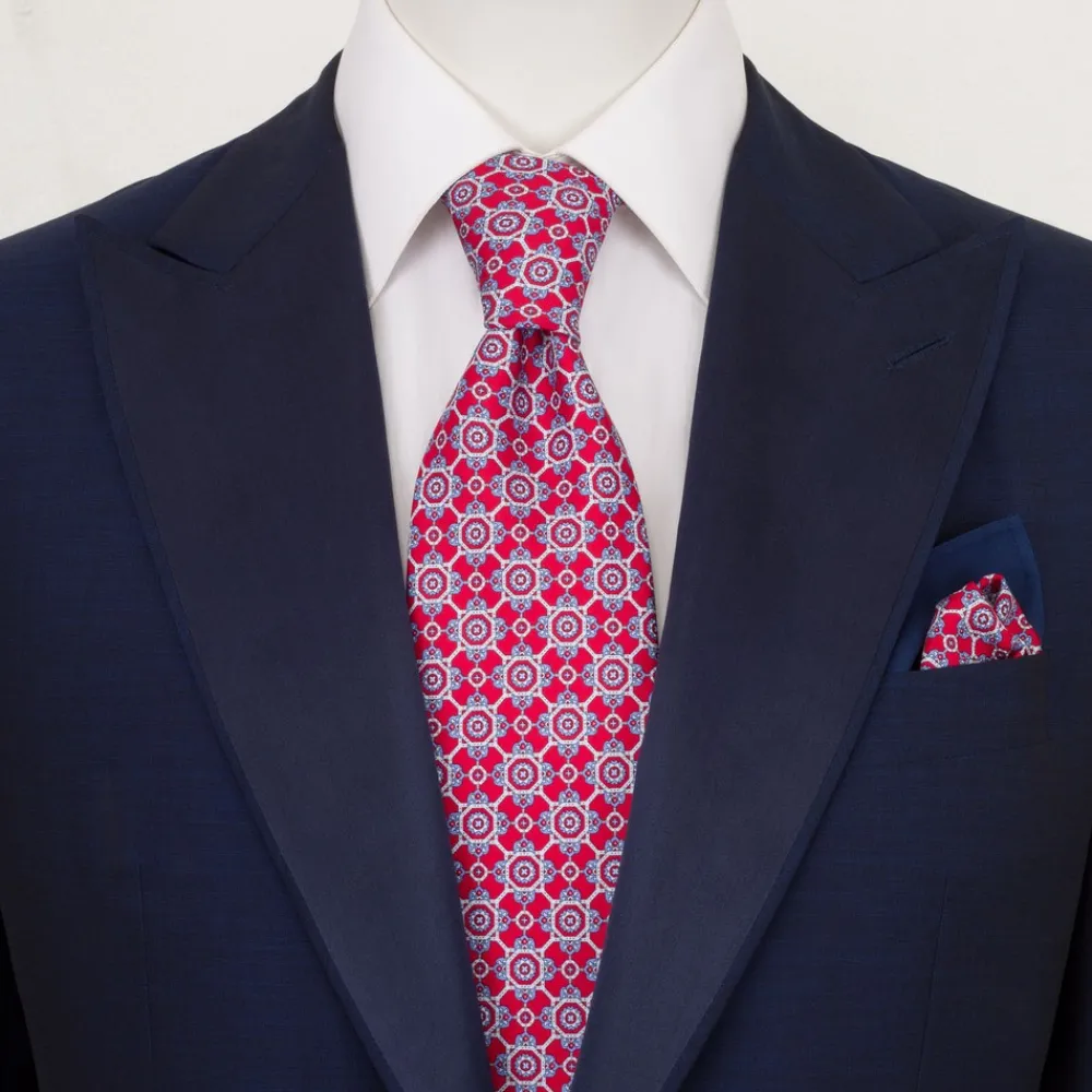 Hot Hand Printed Silk Tie Set Ties