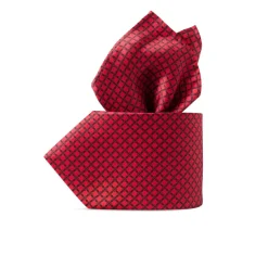 Online Hand Printed Silk Tie Set Ties