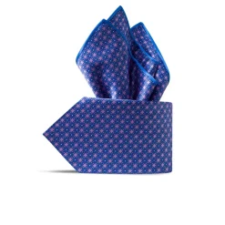 Flash Sale Hand Printed Silk Tie Set Ties