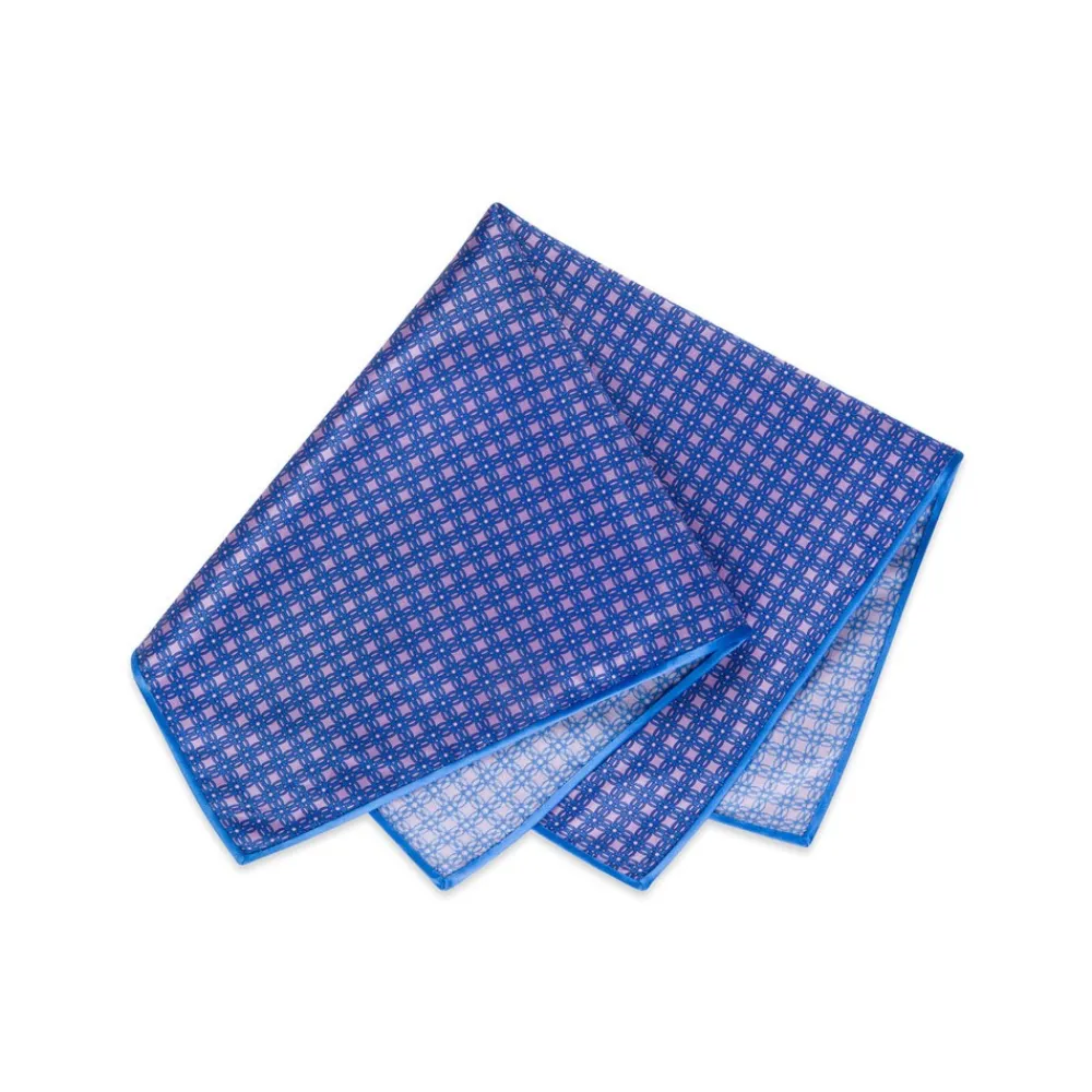 Flash Sale Hand Printed Silk Tie Set Ties