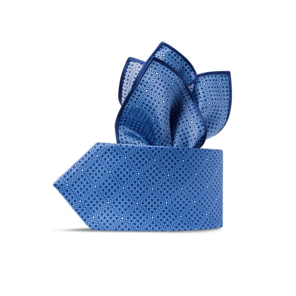Shop Hand Printed Silk Tie Set Ties