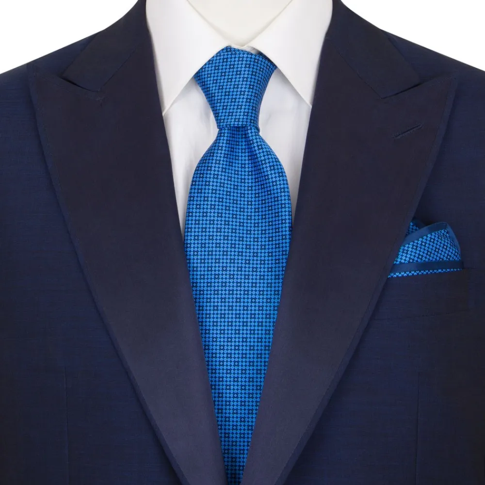 Clearance Hand Printed Silk Tie Set Ties