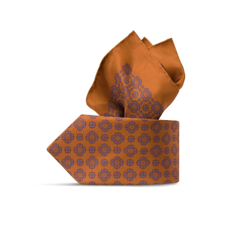 Best Sale Hand Printed Silk Tie Set Ties