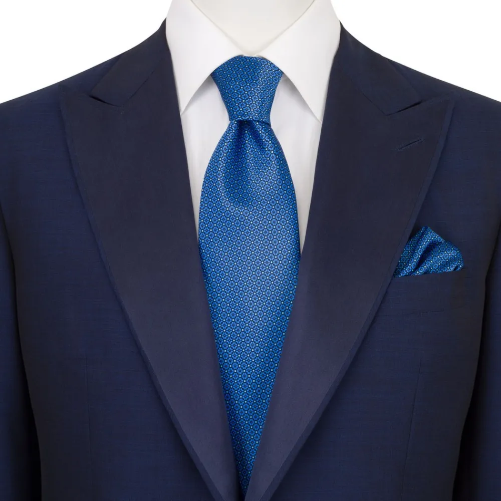 Cheap Hand Printed Silk Tie Set Ties