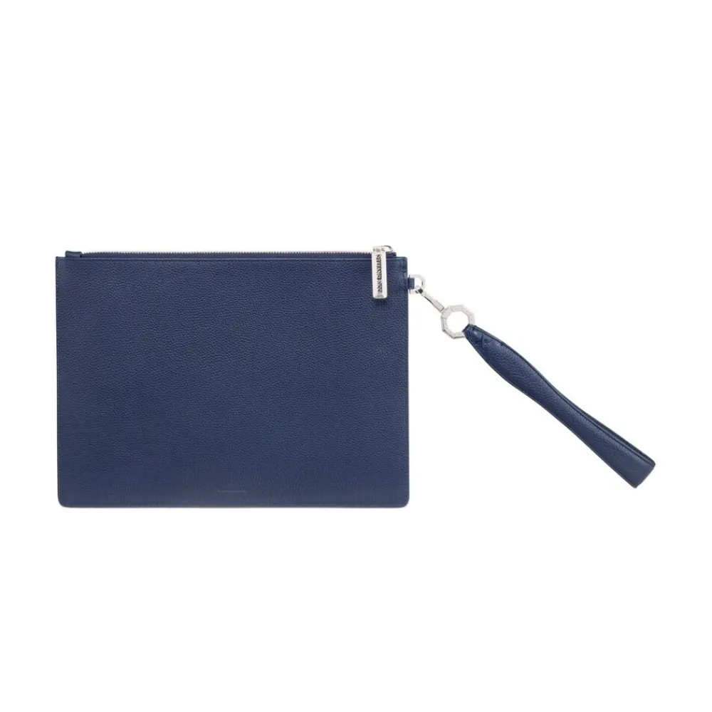 Fashion Handmade Calfskin Document Holder Bag Small Leather Goods