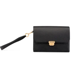 Best Handmade Calfskin Leather Travel Pouch Small Leather Goods