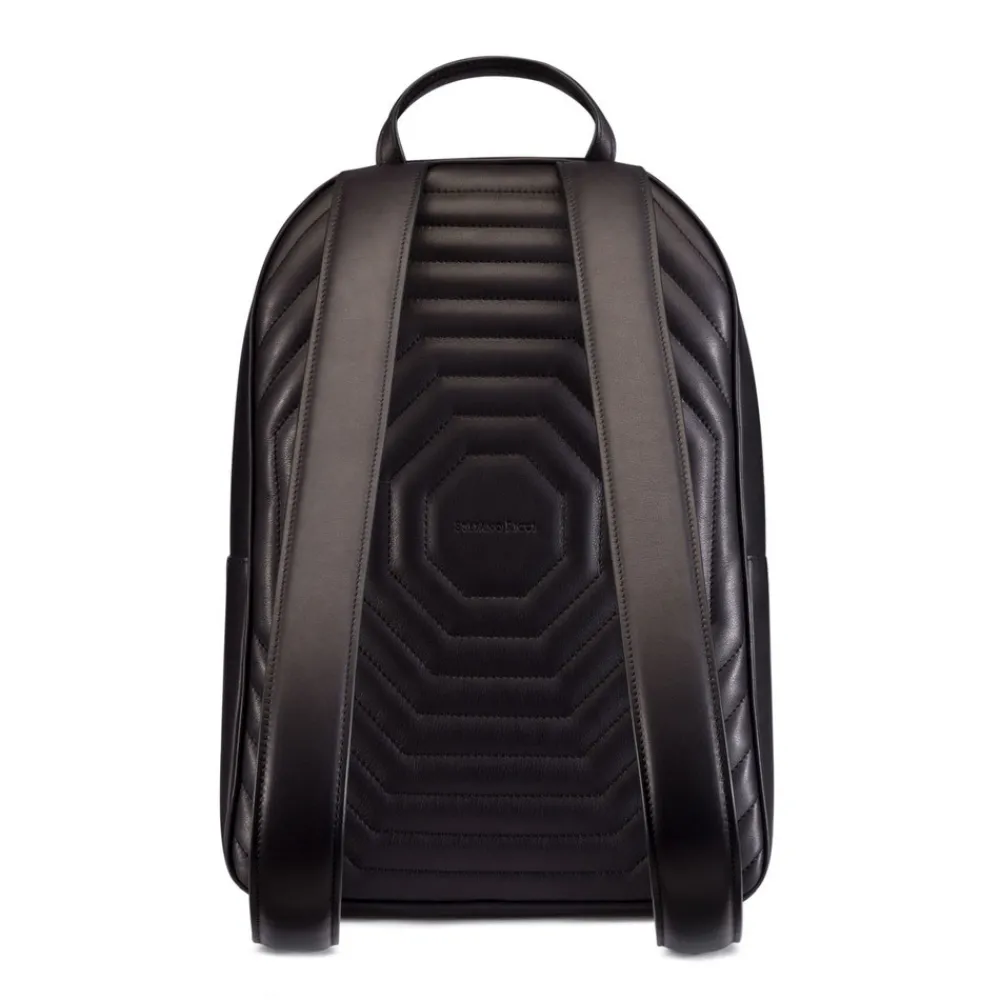 Fashion Handmade Calfskin Leather Backpack Bags