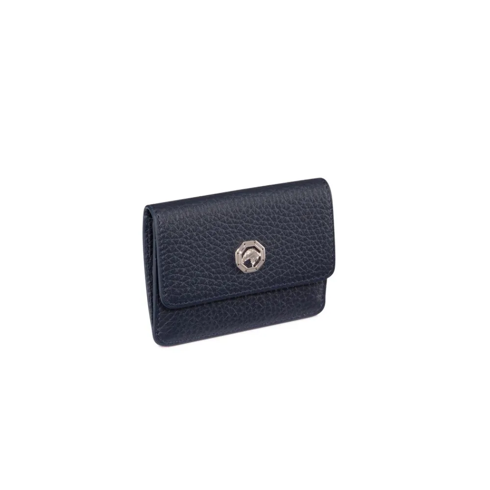 Outlet Handmade Calfskin Leather Card Holder Small Leather Goods