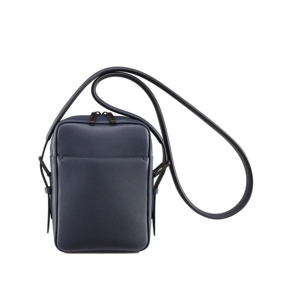 Flash Sale Handmade Calfskin Leather Messenger Bag Bags