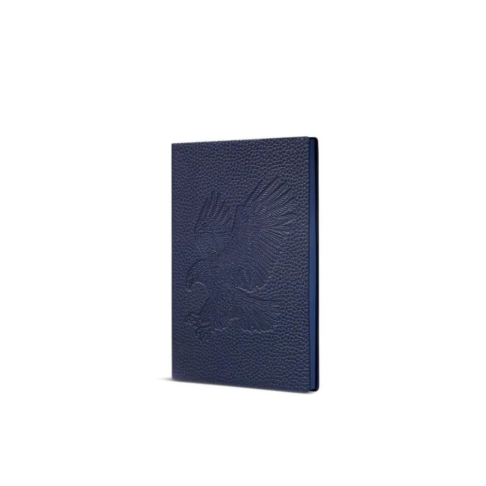 Outlet Handmade Calfskin Leather Notebook Small Leather Goods