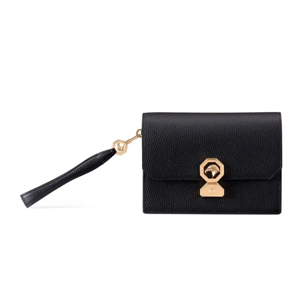 Outlet Handmade Calfskin Travel Pouch Small Leather Goods