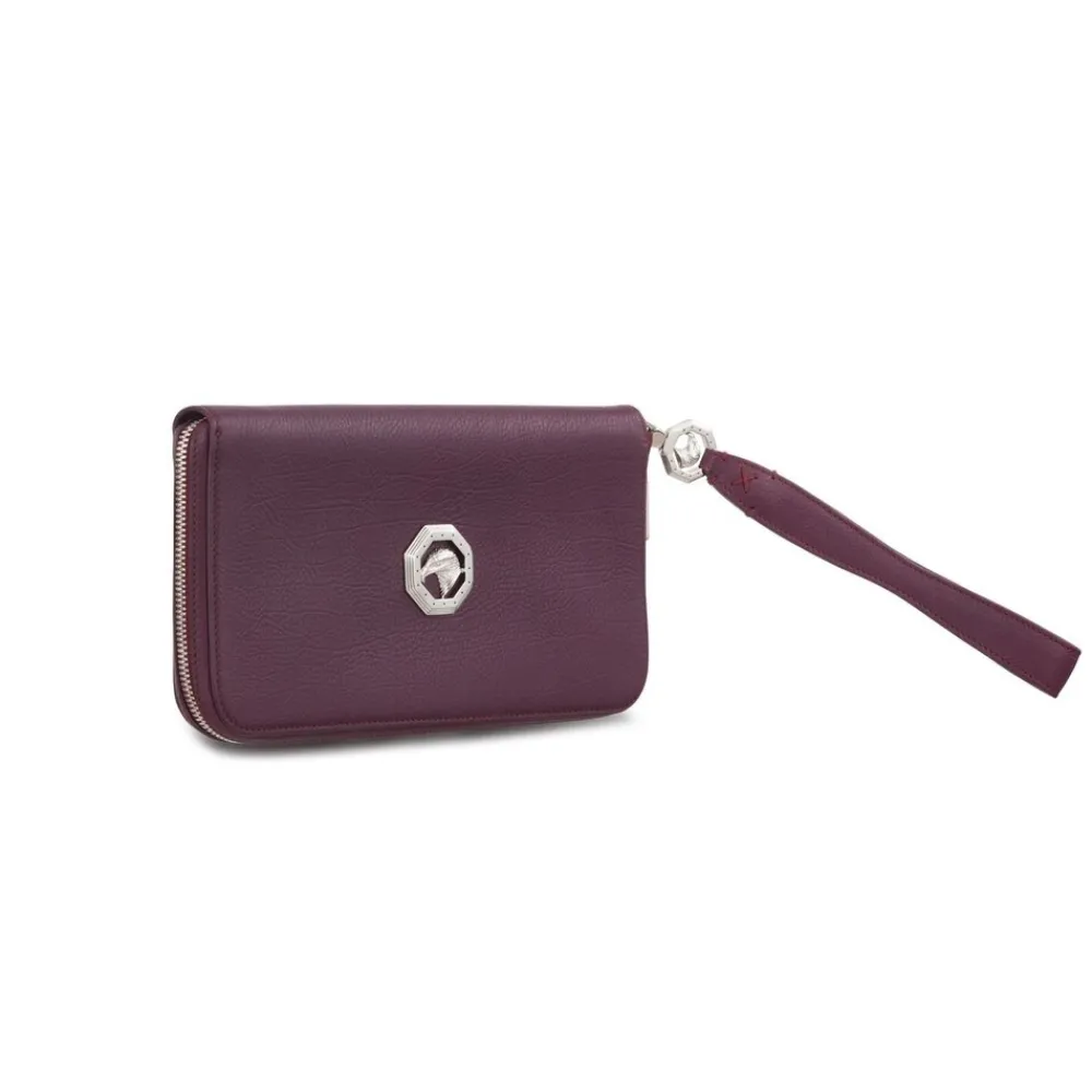 Outlet Handmade Calfskin Travel Wallet Small Leather Goods