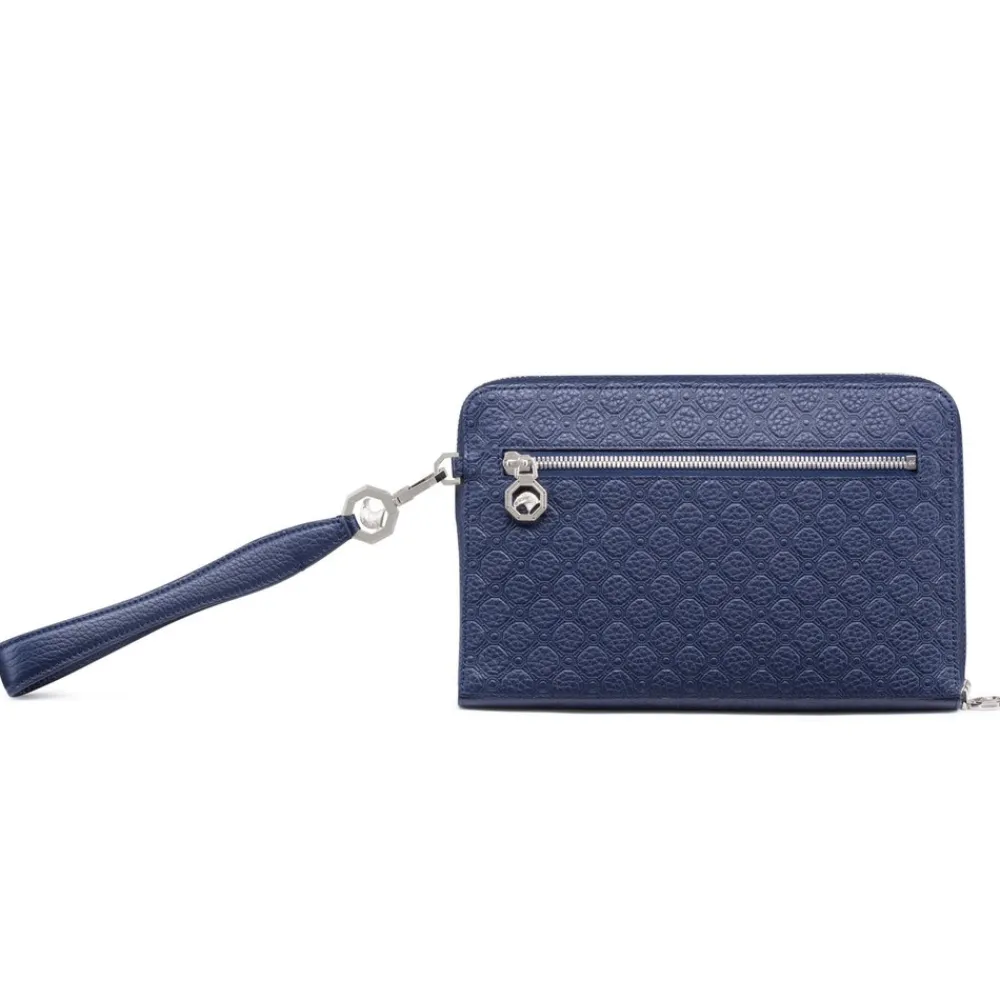 Discount Handmade Calfskin Travel Pouch Small Leather Goods