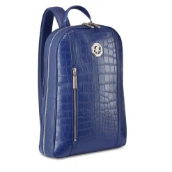 Fashion Handmade Crocodile And Calfskin Backpack Bags