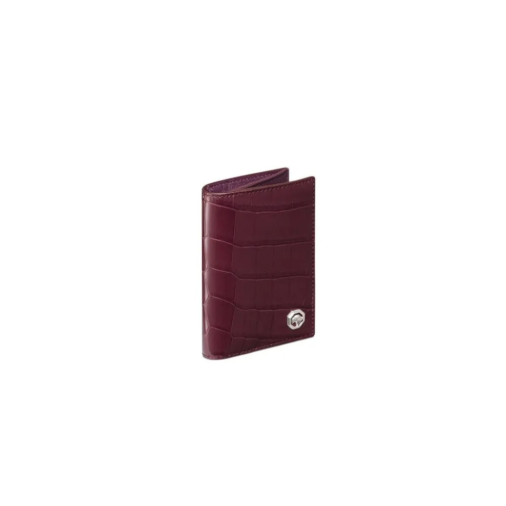 Shop Handmade Crocodile And Calfskin Leather Wallet Small Leather Goods