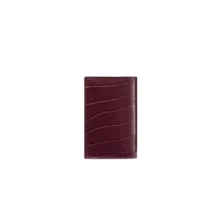 Shop Handmade Crocodile And Calfskin Leather Wallet Small Leather Goods