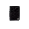 Cheap Handmade Crocodile And Calfskin Leather Wallet Small Leather Goods