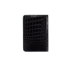 Cheap Handmade Crocodile And Calfskin Leather Wallet Small Leather Goods