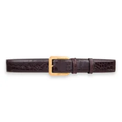 Online Handmade Crocodile Belt Belts