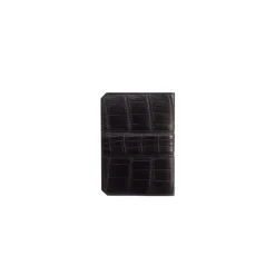 Discount Handmade Crocodile Bifold Wallet Small Leather Goods