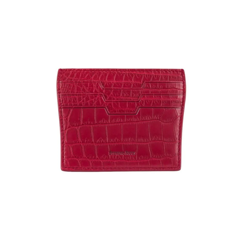 Online Handmade Crocodile Card Holder Small Leather Goods