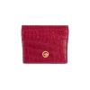 Flash Sale Handmade Crocodile Card Holder Small Leather Goods