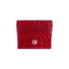Outlet Handmade Crocodile Card Holder Small Leather Goods