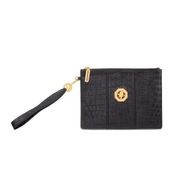 Cheap Handmade Crocodile Document Holder Bag Small Leather Goods