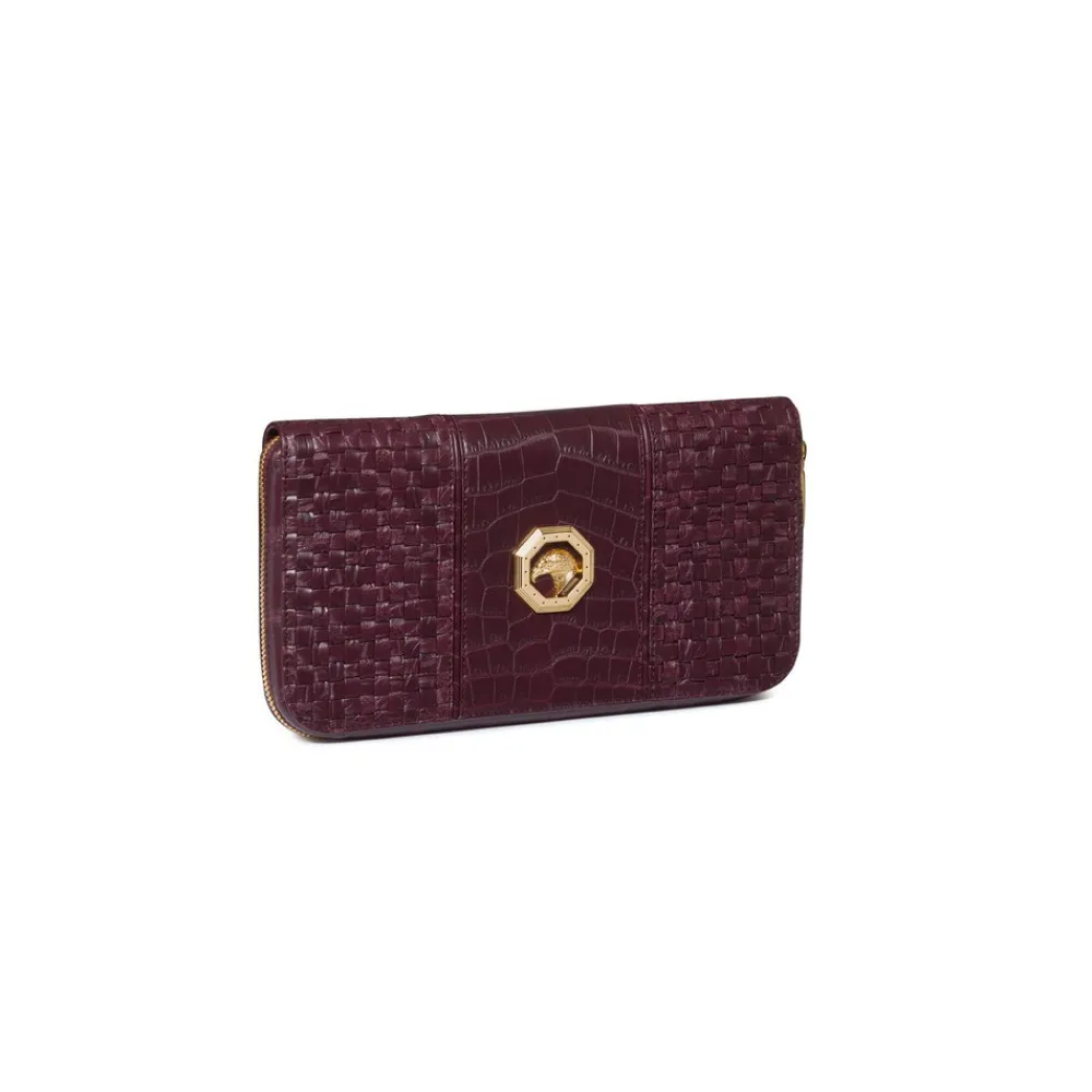 Best Handmade Crocodile Large Zip Around Wallet Small Leather Goods