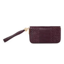 Best Handmade Crocodile Large Zip Around Wallet Small Leather Goods