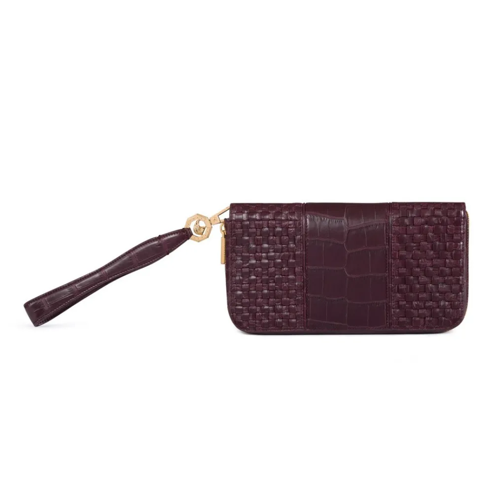 Best Handmade Crocodile Large Zip Around Wallet Small Leather Goods