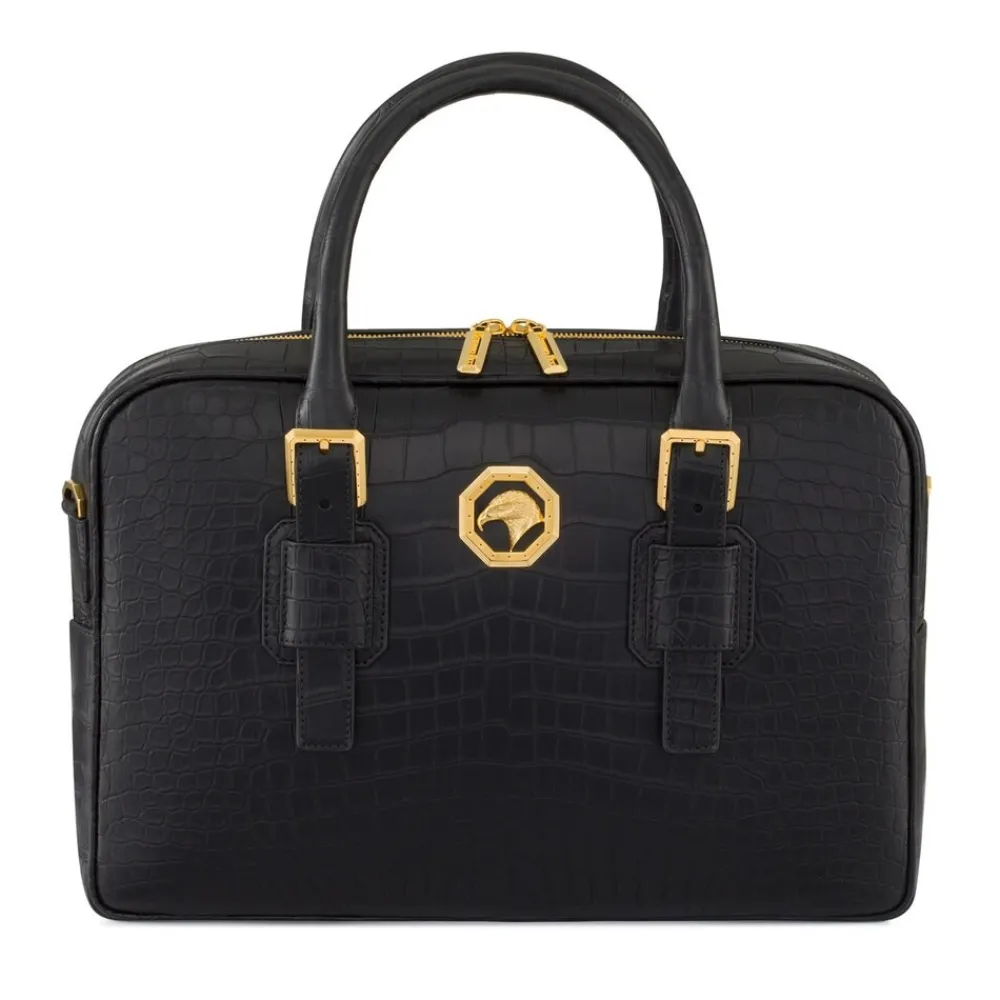 Cheap Handmade Crocodile Leather Business Bag Bags
