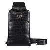Sale Handmade Crocodile Leather Backpack Bags