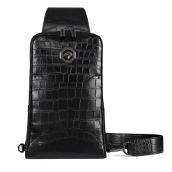 Sale Handmade Crocodile Leather Backpack Bags