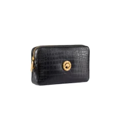 Cheap Handmade Crocodile Toiletry Bag Small Leather Goods