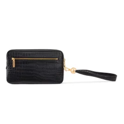 Cheap Handmade Crocodile Toiletry Bag Small Leather Goods