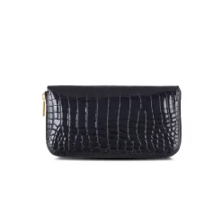 Cheap Handmade Crocodile Travel Wallet Small Leather Goods
