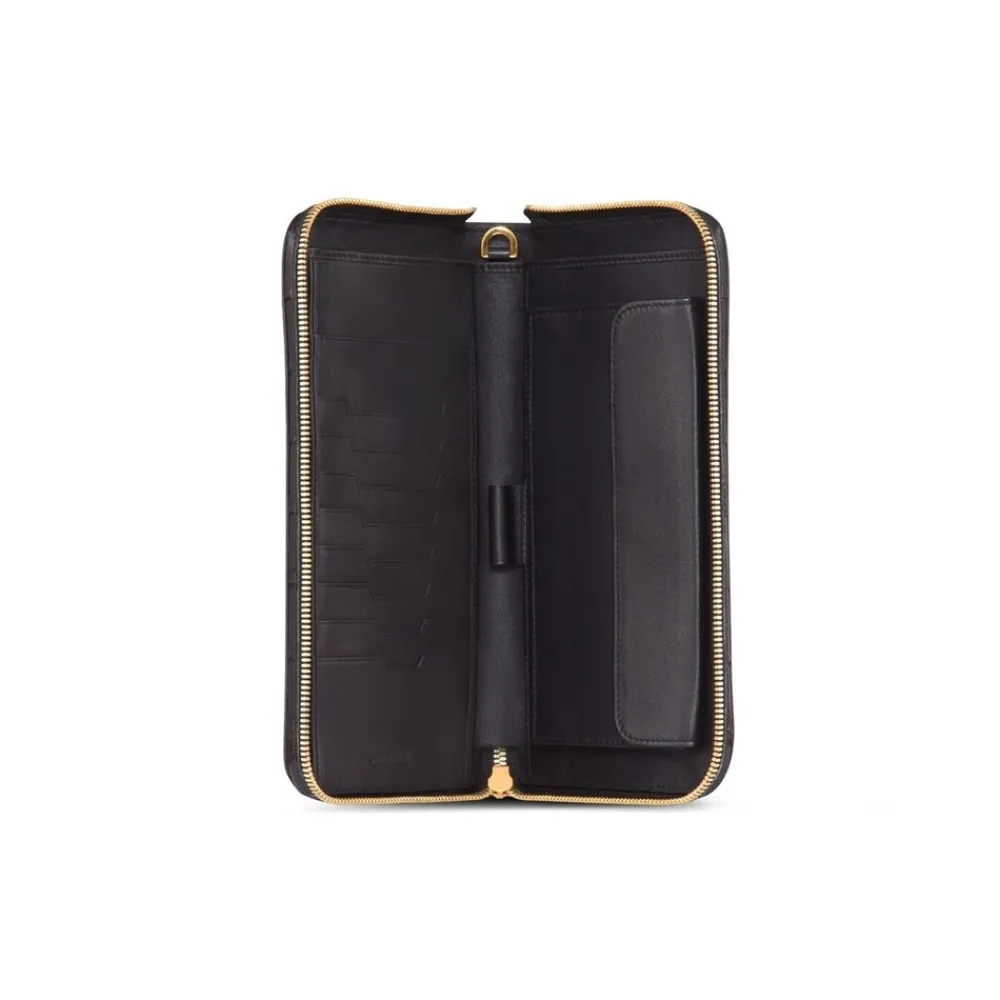 Cheap Handmade Crocodile Travel Wallet Small Leather Goods