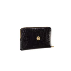Cheap Handmade Crocodile Travel Pouch Small Leather Goods