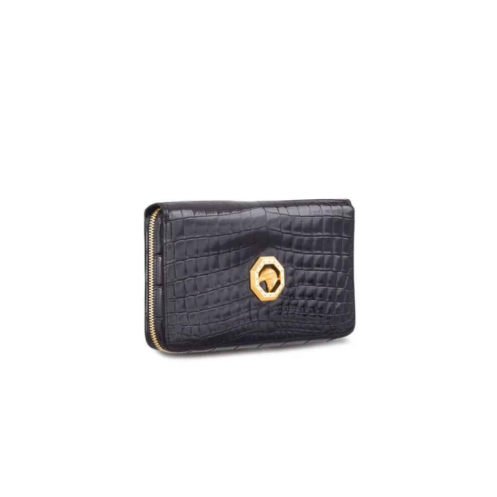 Discount Handmade Crocodile Wallet Small Leather Goods